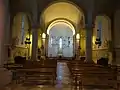 Vista interior de la Capilla