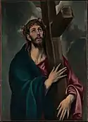 Cristo con la cruz a cuestas, o Cristo abrazado a la cruz, o Via Dolorosa