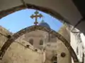 Cruces de Jerusalén en el Barrio Cristiano de Jerusalén.