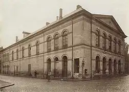 Teatro Christiania  (1836-1837), de C. H. Grosch, ya demolido (foto de 1899)