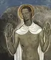 Christ Showing His Wounds, Gustave van de Woestyne, 1921, Museo Real de Bellas Artes de Amberes