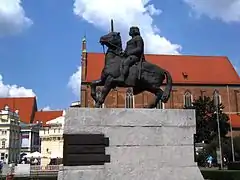 Monumento al rey Boleslao I de Polonia