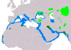 Distribución de Chroicocephalus genei