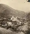 Vista panorámica del Santuario en 1874