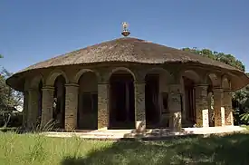 Iglesia de Narga Selassie (isla Dek, lago Tana).