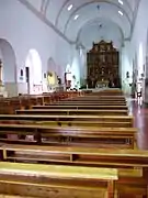 Interior de la Iglesia