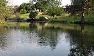 El "Cibolo Creek" en Boerne.