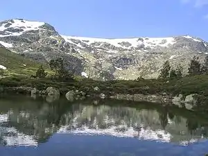 Circo y cima de Peñalara.