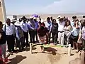 Presencia del presidente comunal de la Caleta de pescadores La Gramita Javier Alvarez en la inauguración del Circuito Turístico Las Aldas 2019.