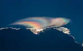 Cirrus iridescente