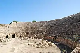 Anfiteatro de Leptis Magna.