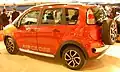 Citroën C3 Aircross 2010, vista trasera