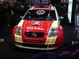 Citroën C2 S1600, campeón del JWRC.