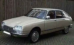 Citroën GS Pallas de 1977.