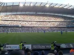 El Estadio Ciudad de Mánchester, sede de la final.