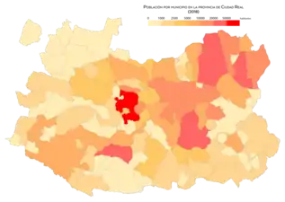 Población por municipio en 2018