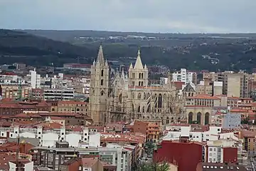 Vista de la catedral desde la Candamia