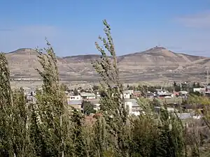 El barrio Gas del Estado desde lo alto y de fondo Ciudadela.