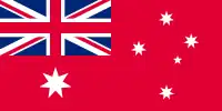 Bandera de Australia (13 de septiembre de 1945 - 31 de enero de 1968)