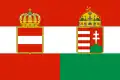 Bandera de Imperio austrohúngaro