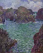 Claude Monet, Port-Goulphar, Belle-Île, 1887