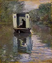 Claude Monet: El barco taller