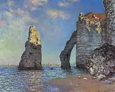 Monet, Acantilados de Étretat