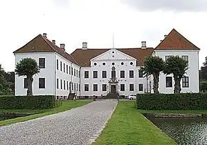 Brandenburger, Ernst (1694), Castillo de Clausholm, Randers .