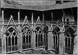 Claustro de la Catedral de Pamplona (1895)