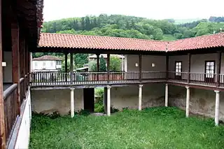 Claustro del monasterio.