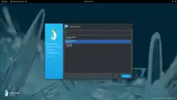 Instalador de Clear Linux OS versión Desktop.