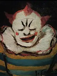 Clown du cirque Fernando, de Joseph Faverot (c. 1885)