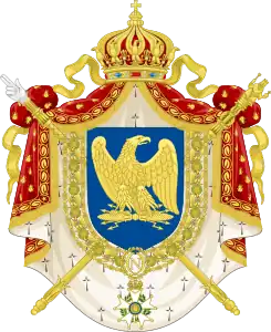 Segundo escudo de armas imperial(1852-1870)