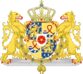 Escudo de armas de Beatriz de los Países Bajos, después de su abdicación