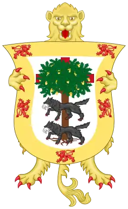 Escudo de armas de Vizcaya entre los siglos XV y XIX.