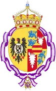 La emperatriz Augusta Victoria de Alemania