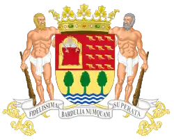 Escudo de armas de Guipúzcoa entre 1466 y 1979.