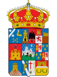 Los escudos de las cabeceras de los 9 partidos históricos conforman el escudo provincial