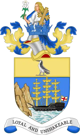 Escudo de Santa Helena