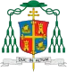 Escudo como Arzobispo-Secretario.