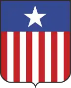 Escudo de armas de Liberia de 1889 a 1892