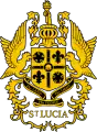 Escudo de armas de Santa Lucía (1967-1979)