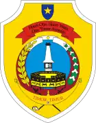 Escudo de armas de Timor Oriental durante la ocupación indonesia (1975-1999)