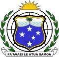 Escudo de armas de Samoa Occidental (1951-1962)