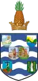 Escudo de armas de las Islas Británicas de Sotavento (1909-1940)