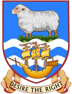 Escudo de las Islas Malvinas