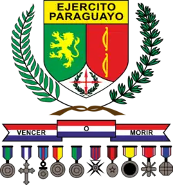 Escudo del Ejército de Paraguay