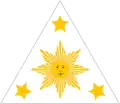 Escudo de armas de la Primera República de Filipinas (1899-1901)