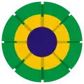 Escarapela del Brasil.