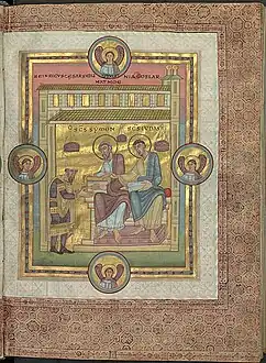 Evangelios de Goslar, fol. 4r.